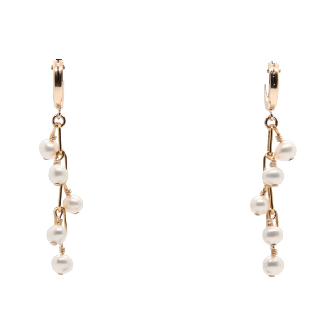 Gold Fringe Earrings