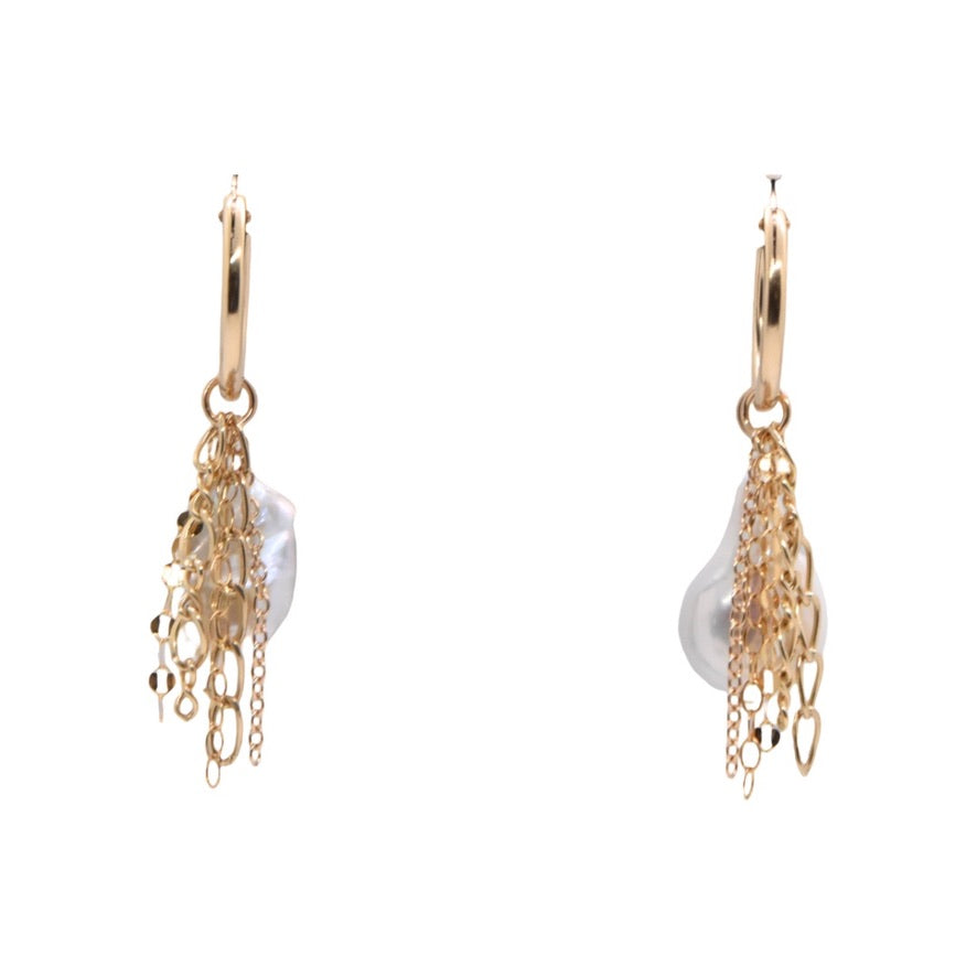 Baroque Chain Earrings