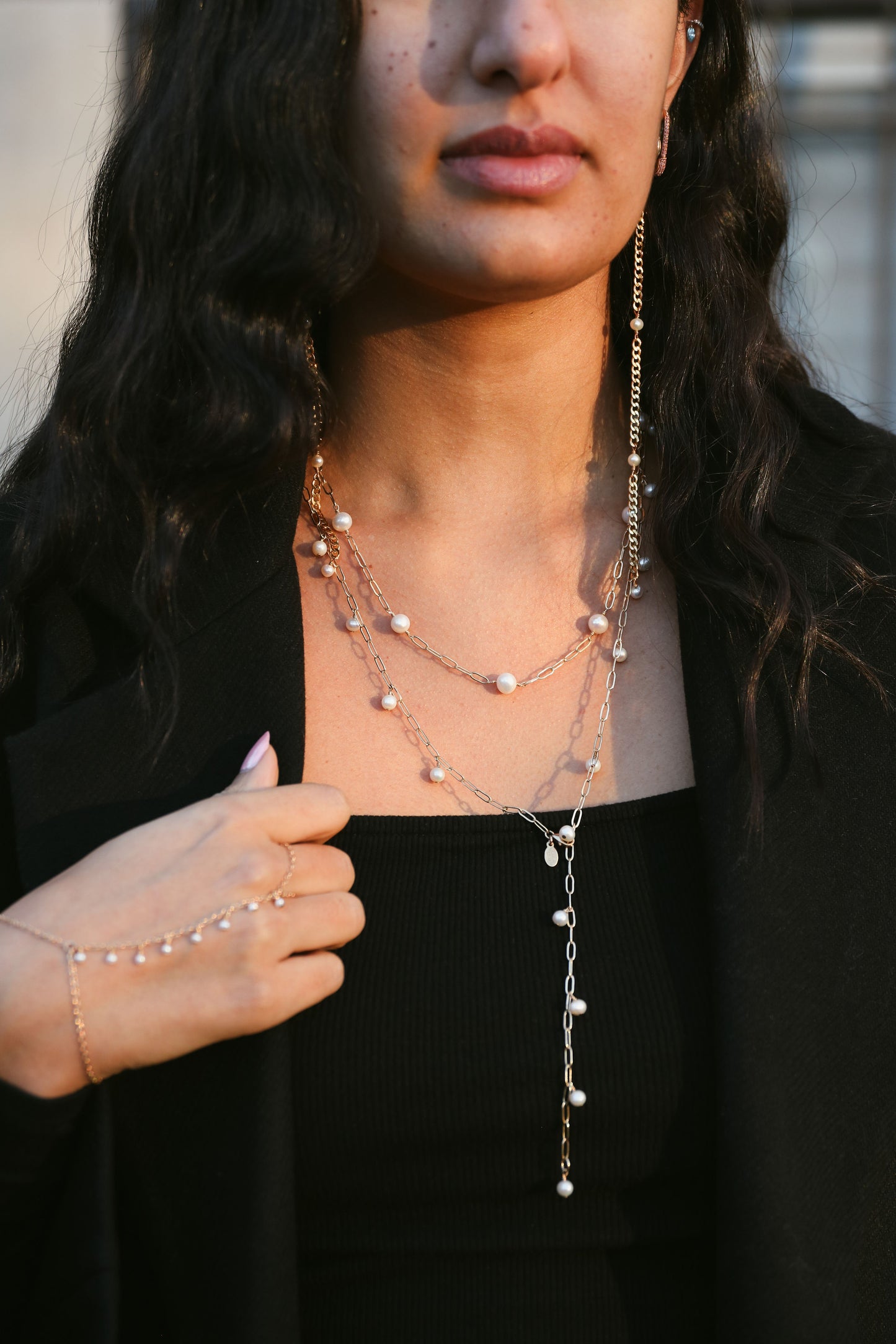 Pearl Chain Necklace