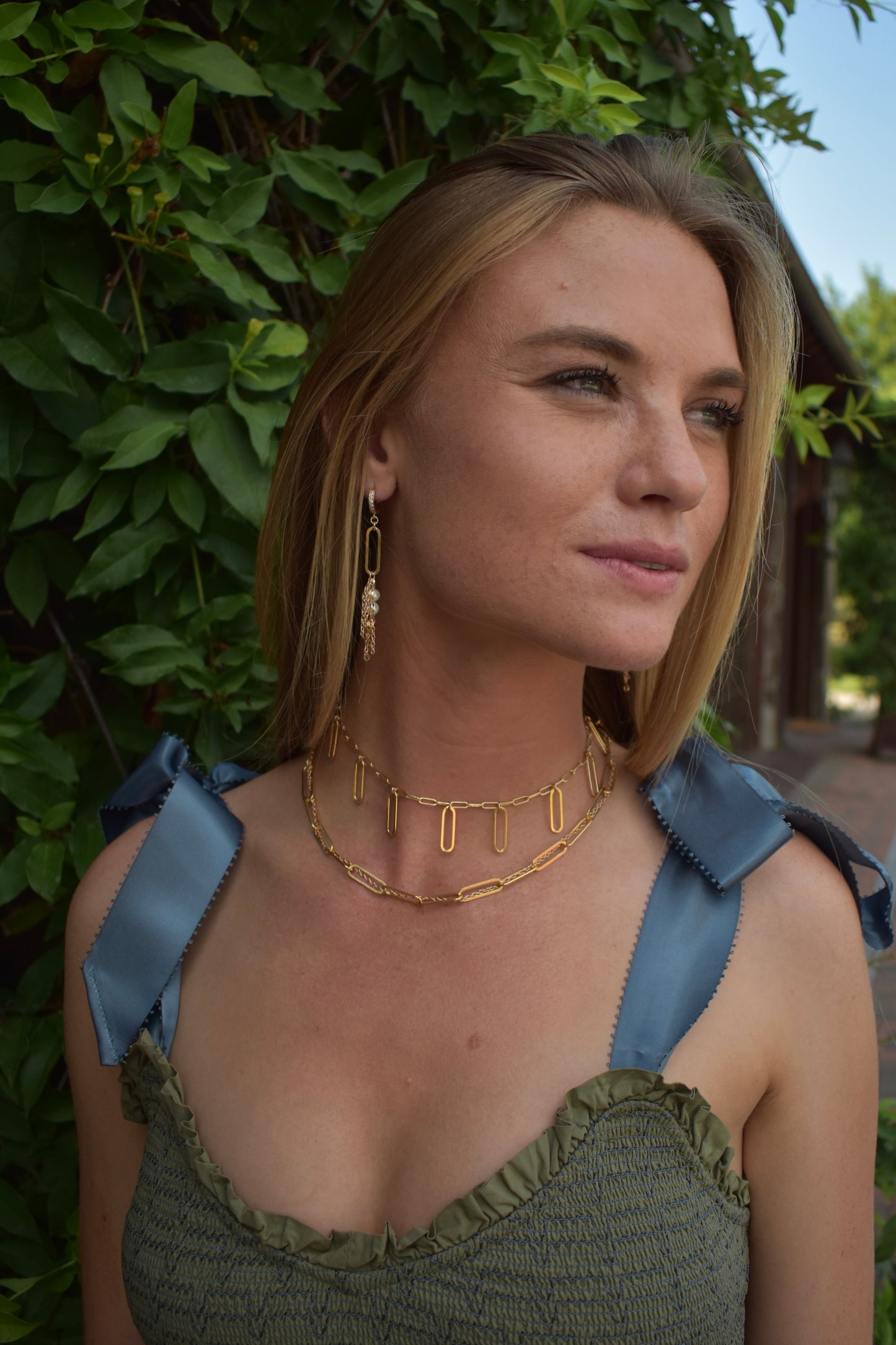 Gold Link Necklace
