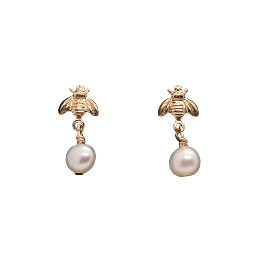Petite Bee Earrings