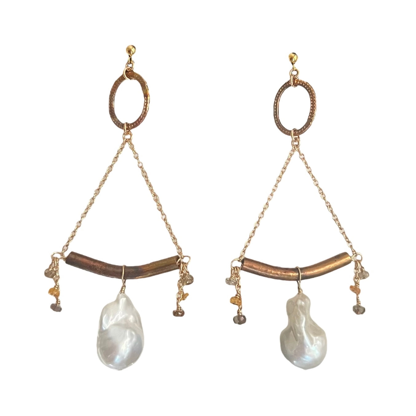 Baroque Pearl Earrings
