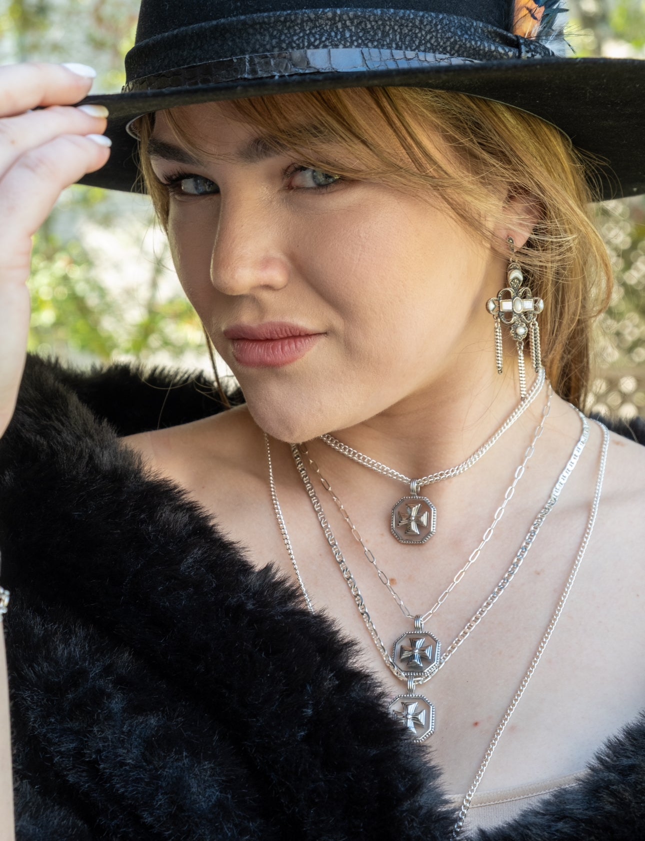 Valor Cross Necklace
