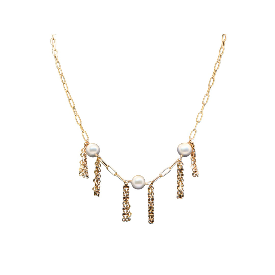 Elevated 3-Pearl Fringe