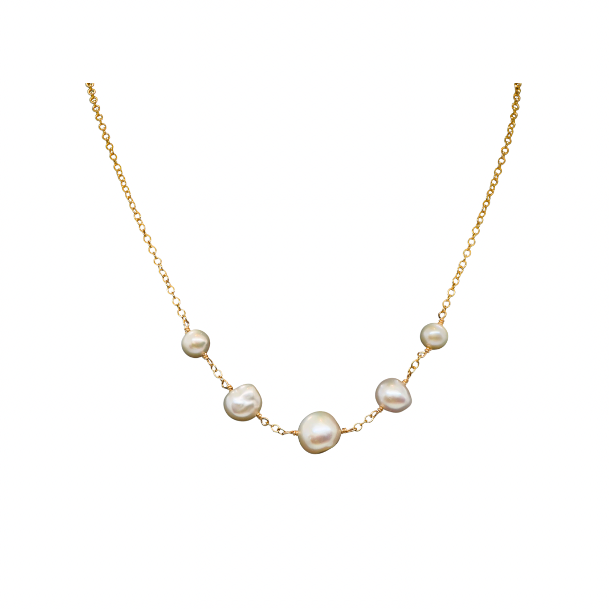 Petite Graduate Pearl Necklace
