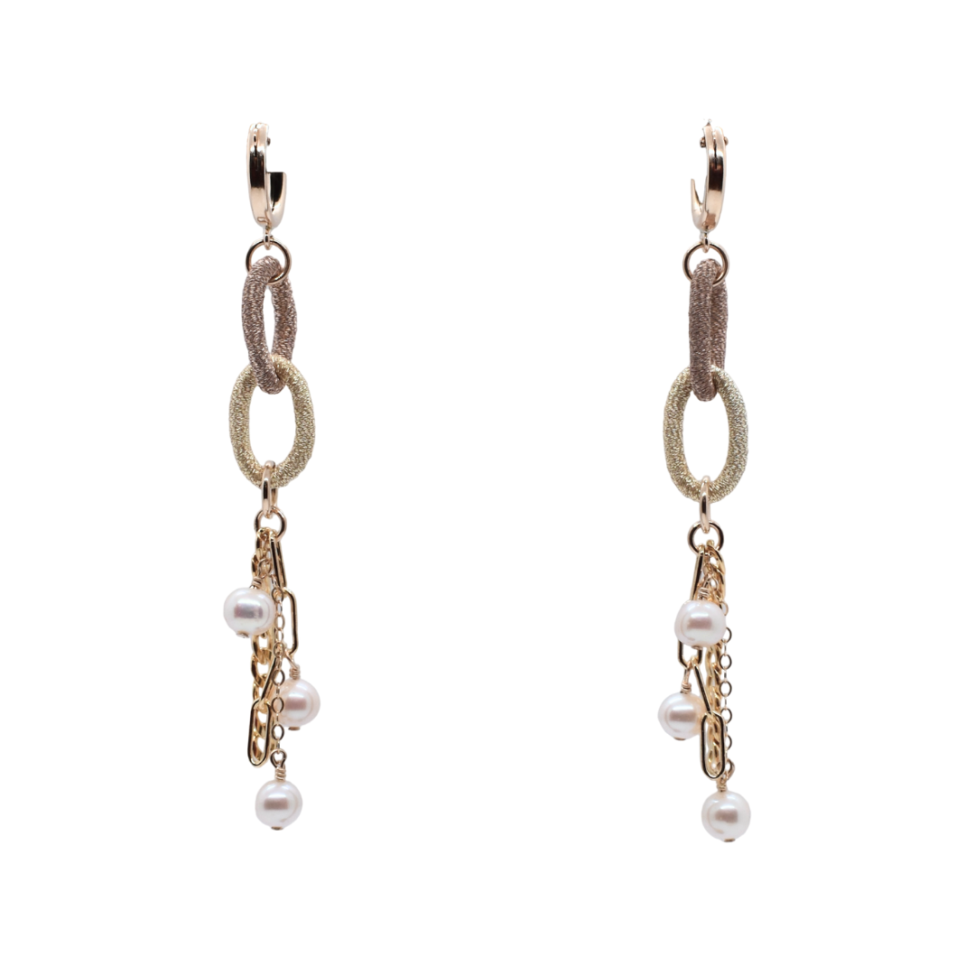 Jellyfish Gold Earrings