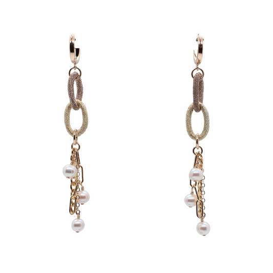 Jellyfish Gold Earrings