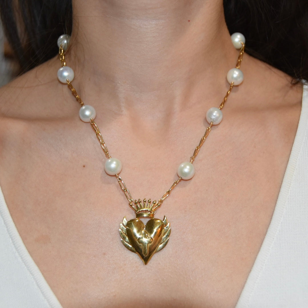 Large Pearl LaLa Necklace