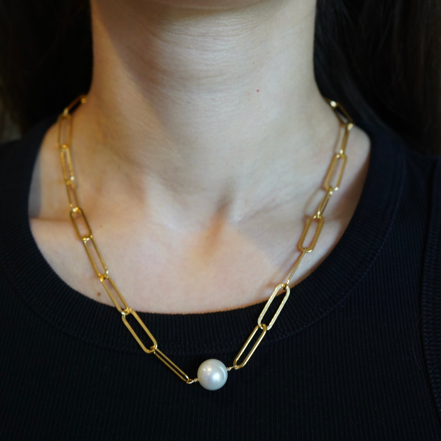 Single Pearl Necklace