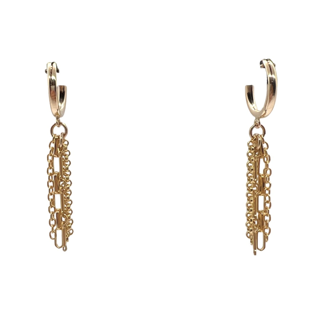 Gold Chain Earrings
