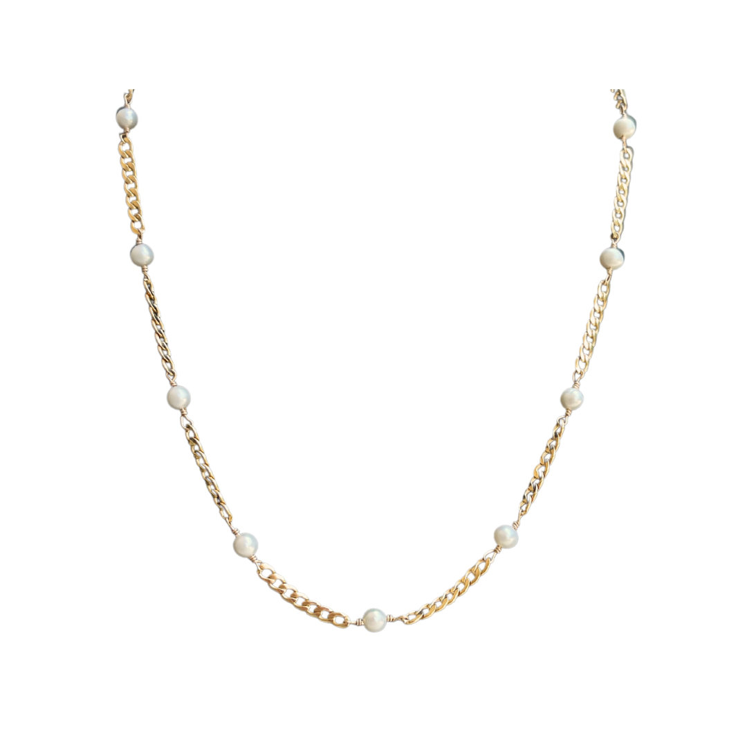 Curb Chain Necklace Choker