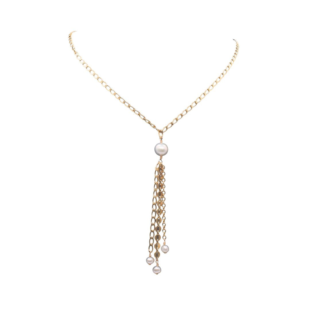 Pearl Dangle Necklace