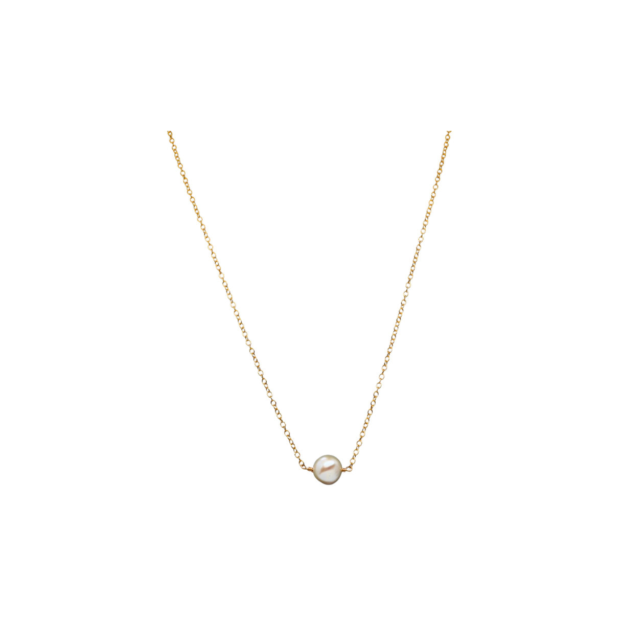 Single Pearl Necklace