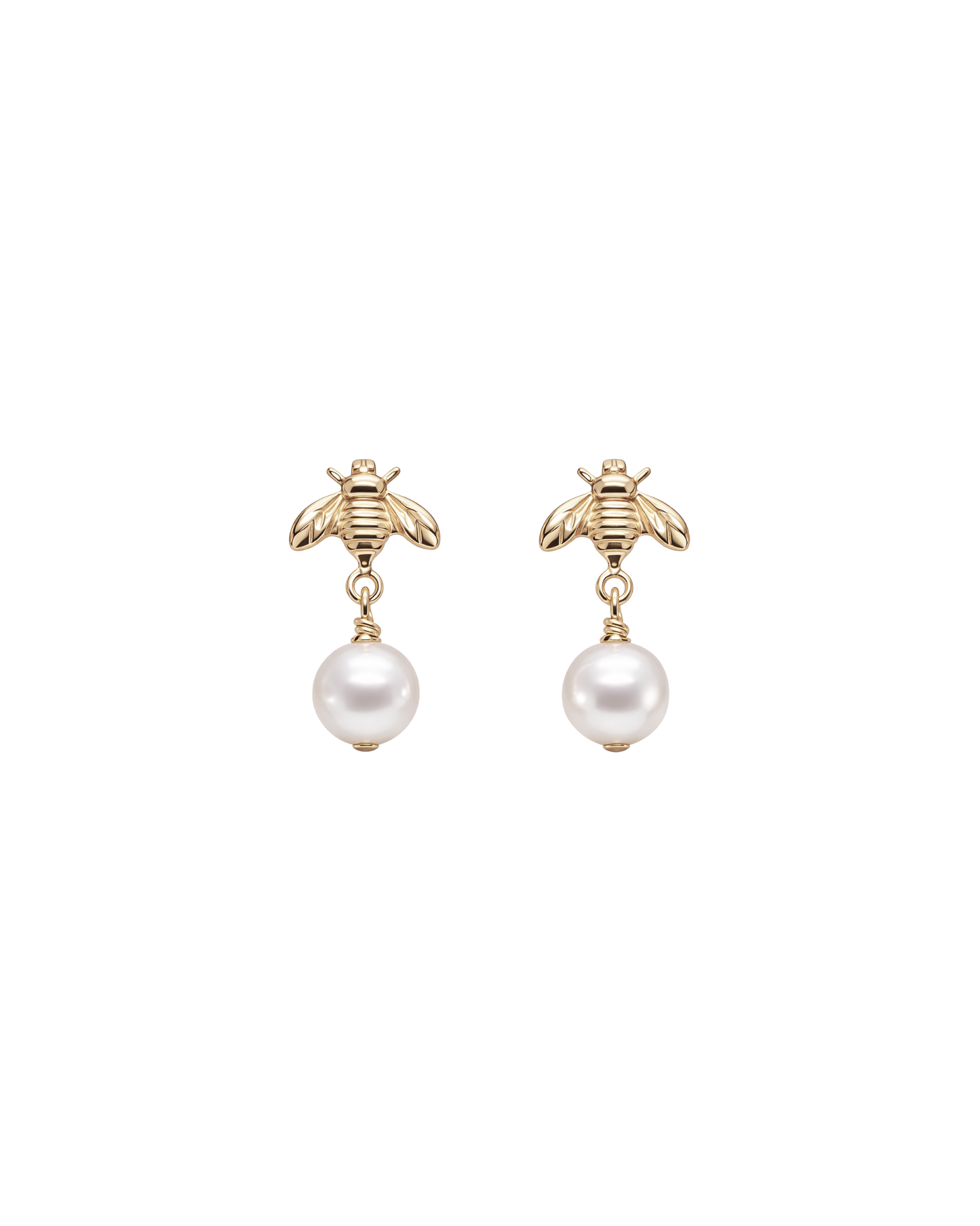Pendientes de abeja pequeña