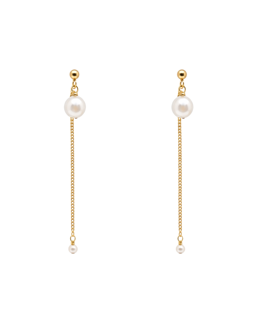 Double Dangle Delicate Earrings