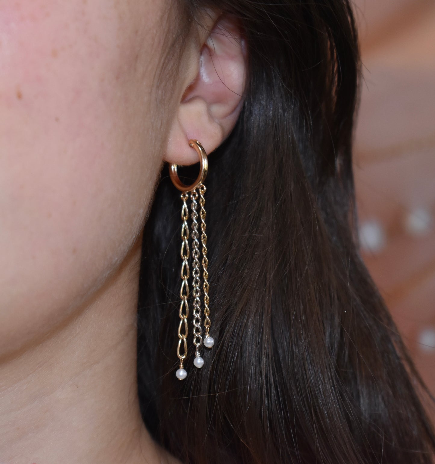 Two-Toned Earrings