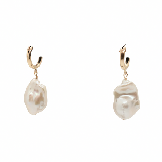 Classic Baroque Pearl Earrings