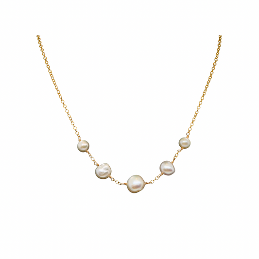 Petite Graduate Pearl Necklace