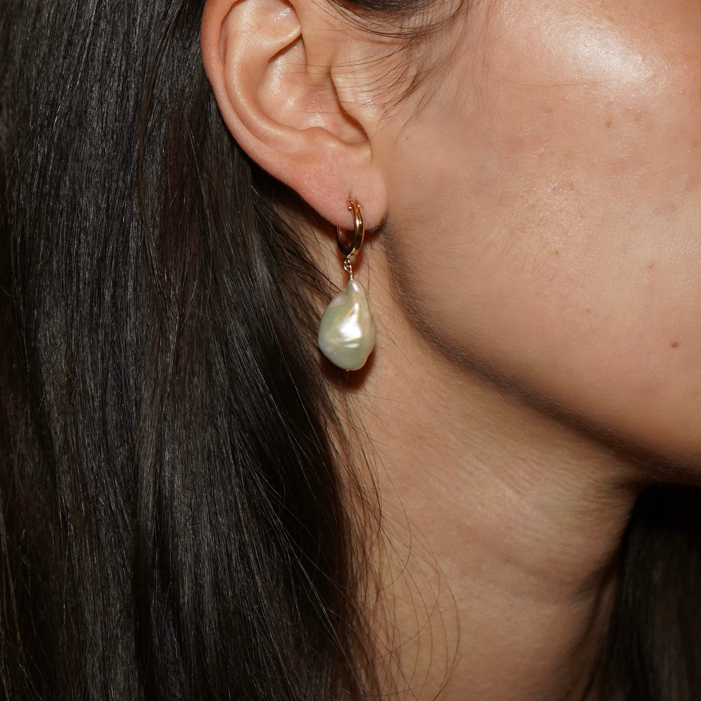 Classic Baroque Pearl Earrings