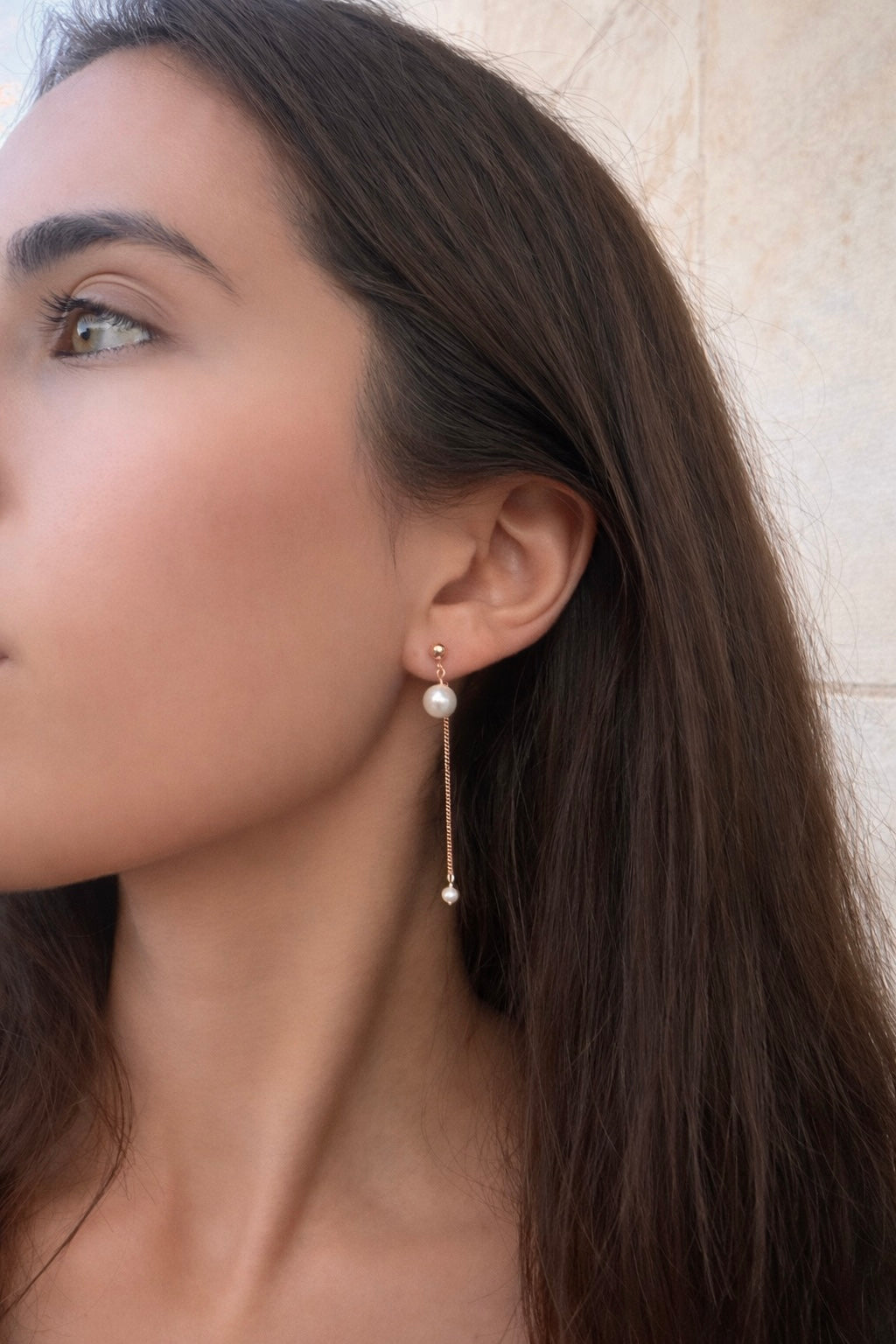 Pendientes Delicados Doble Colgante
