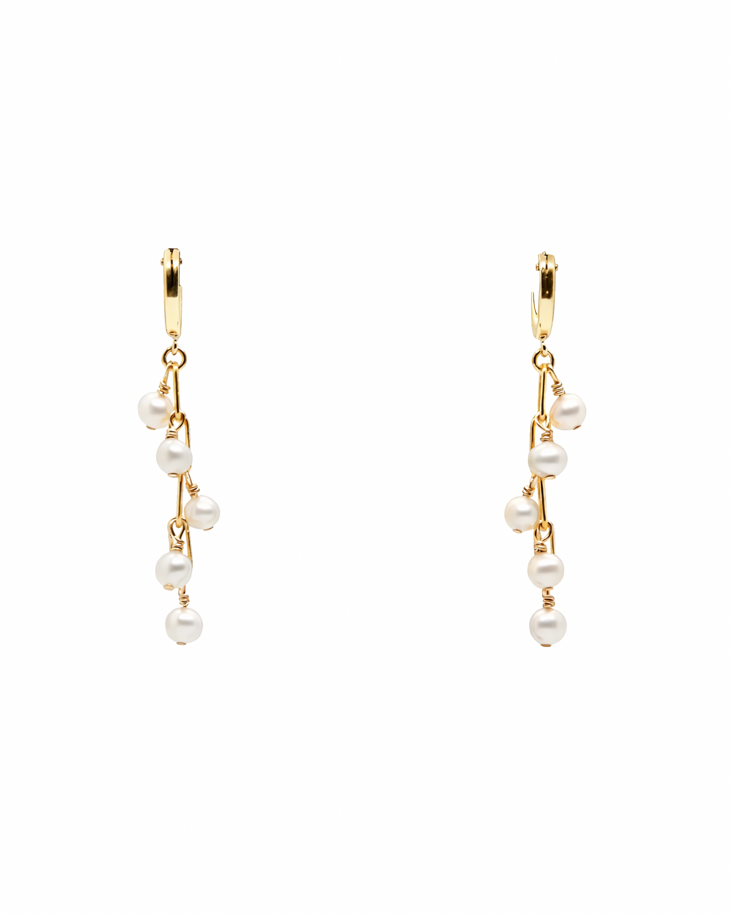 Gold Fringe Earrings