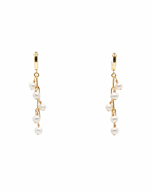 Gold Fringe Earrings