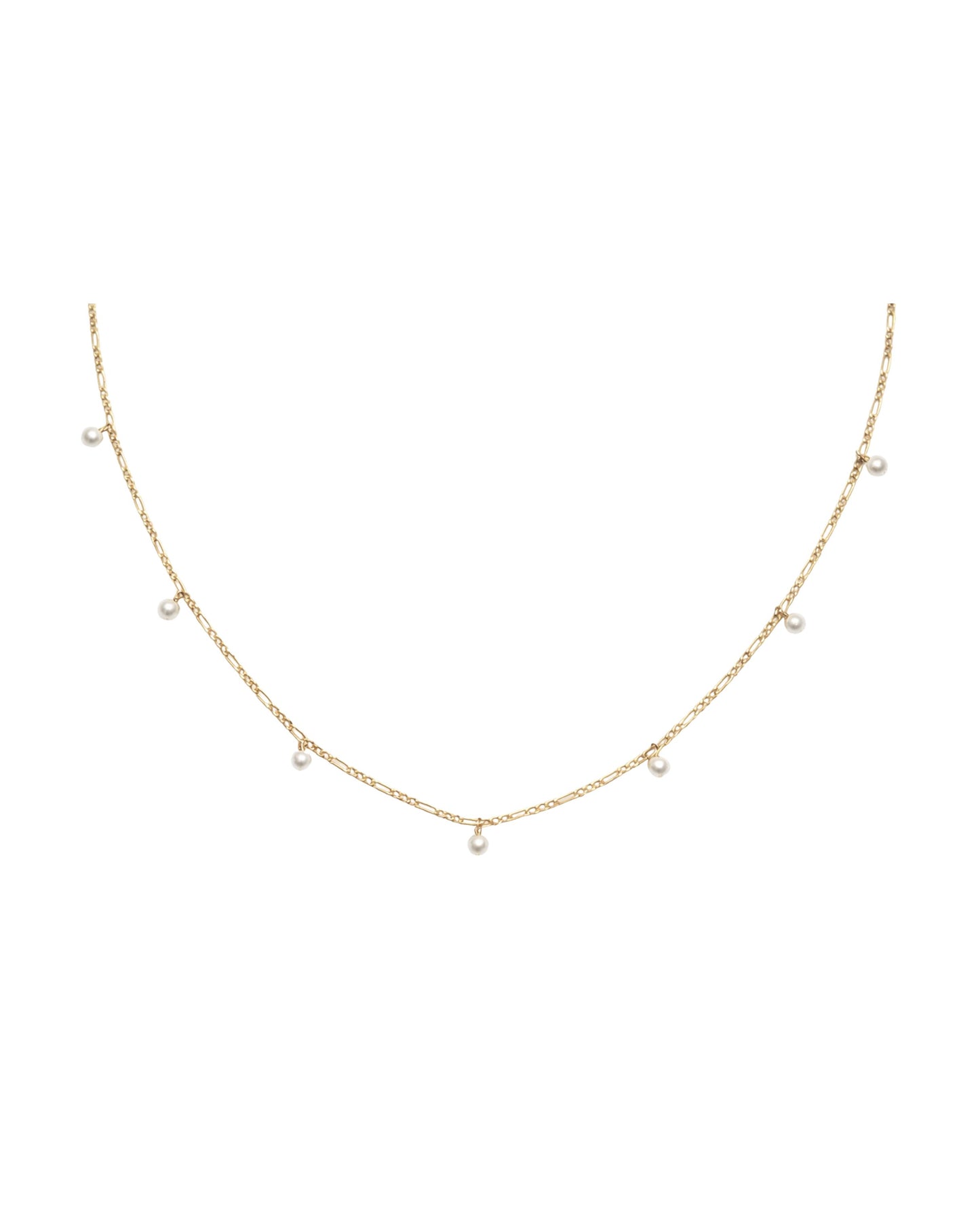Fringe Figaro Pearl Necklace