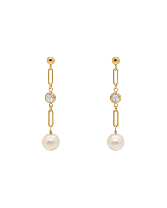 Classic Pearl Earrings