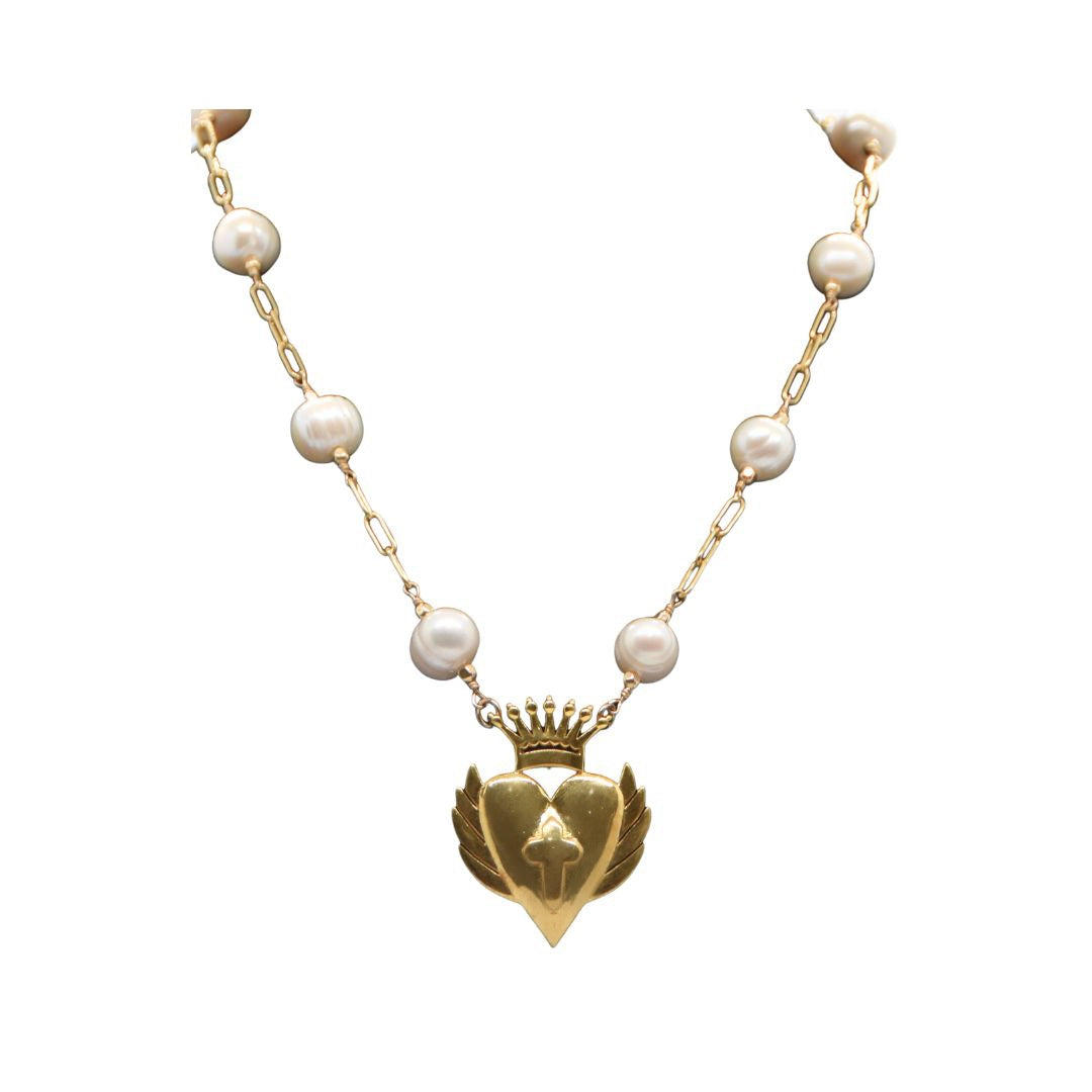 Large Pearl LaLa Necklace