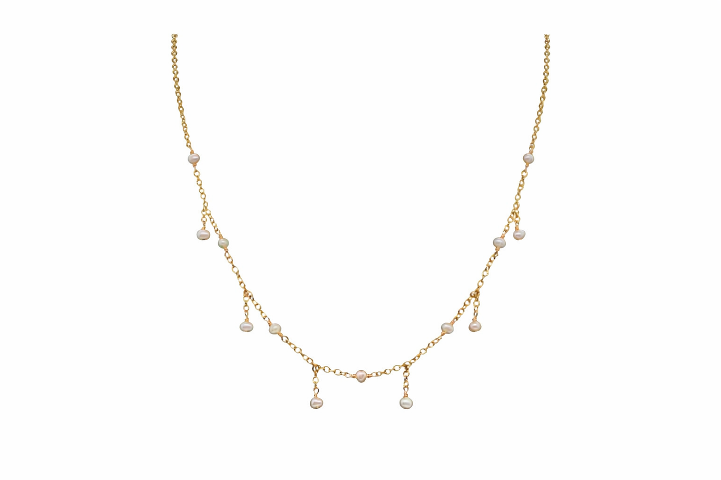 Collar de Perlas Gota
